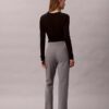 Pantalones acampanados ajustados de ponte Pantalones acampanados ajustados de ponte