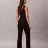 Pantalones acampanados ajustados de ponte Pantalones acampanados ajustados de ponte