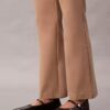 Pantalones acampanados ajustados de ponte Pantalones acampanados ajustados de ponte