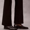 Pantalones acampanados ajustados de ponte Pantalones acampanados ajustados de ponte