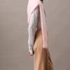 Pantalones acampanados de mezcla de gabardina de lana