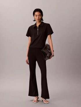 Pantalones acampanados de ponte