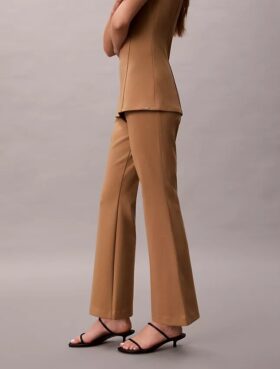 Pantalones acampanados de ponte