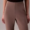 Pantalones acampanados de punto a medida sin cremallera