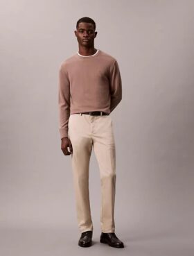 Pantalones ajustados de Cotton Stretch