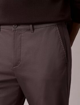 Pantalones ajustados de Cotton Stretch