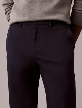 Pantalones ajustados de Cotton Stretch