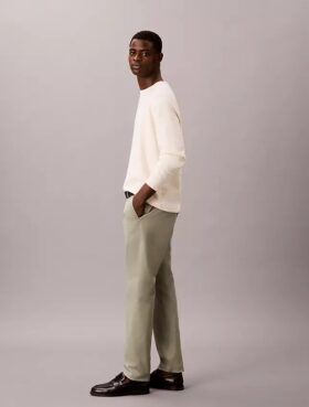 Pantalones ajustados de Cotton Stretch