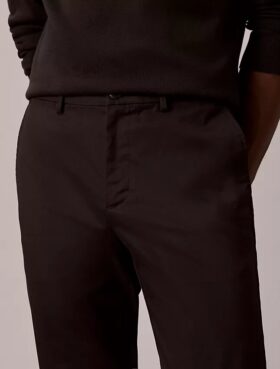 Pantalones ajustados de Cotton Stretch