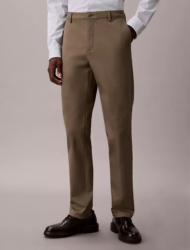 Pantalones ajustados de Cotton Stretch Pantalones ajustados de Cotton Stretch
