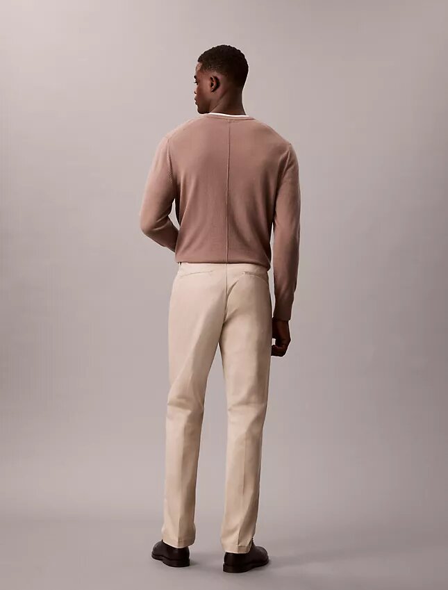Pantalones ajustados de Cotton Stretch Pantalones ajustados de Cotton Stretch