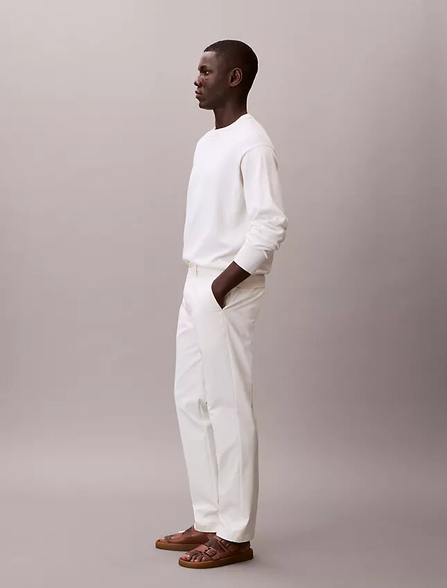 Pantalones ajustados de Cotton Stretch Pantalones ajustados de Cotton Stretch