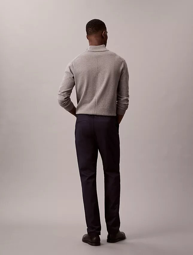 Pantalones ajustados de Cotton Stretch Pantalones ajustados de Cotton Stretch
