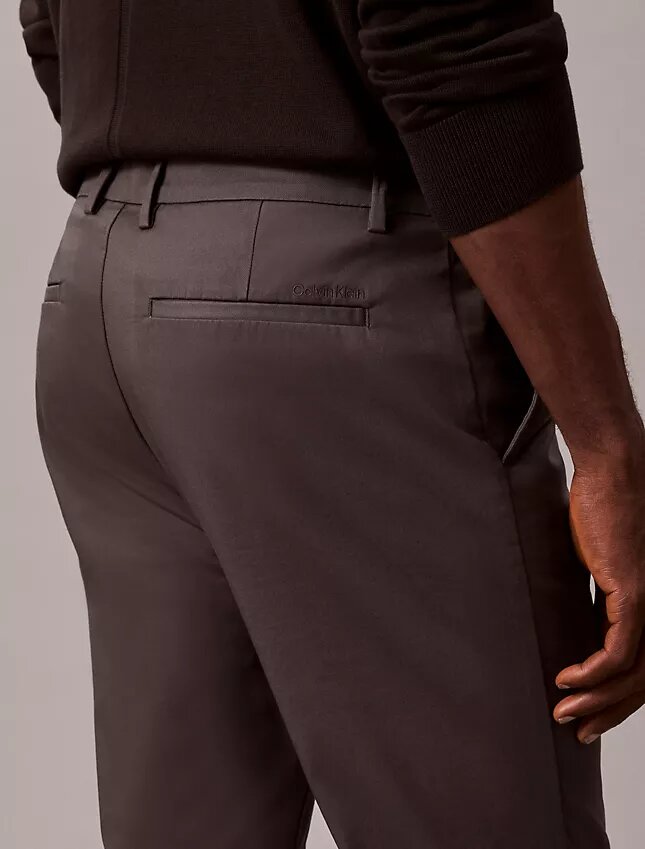 Pantalones ajustados de Cotton Stretch Pantalones ajustados de Cotton Stretch
