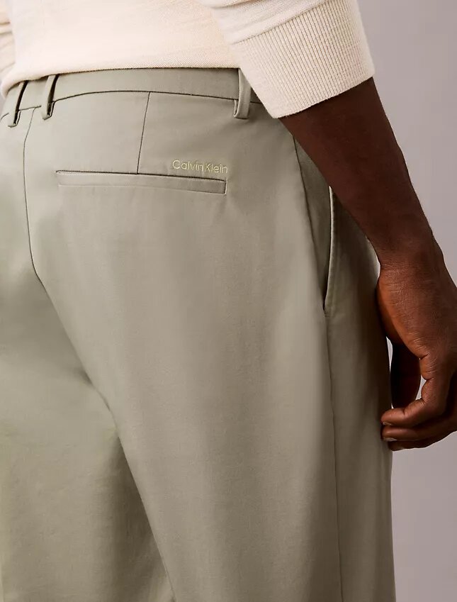 Pantalones ajustados de Cotton Stretch Pantalones ajustados de Cotton Stretch