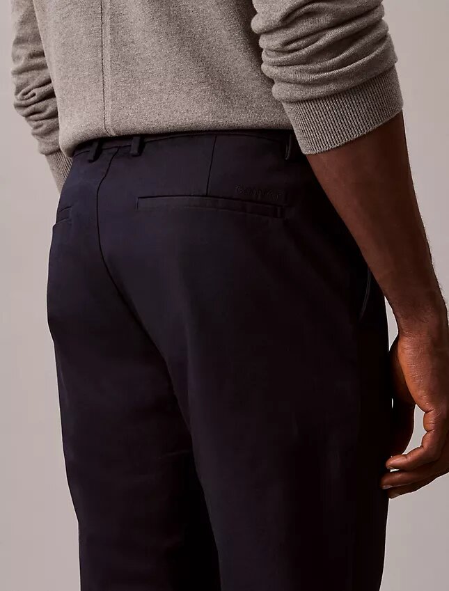 Pantalones ajustados de Cotton Stretch Pantalones ajustados de Cotton Stretch