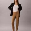 Pantalones ajustados de ponte Pantalones ajustados de ponte