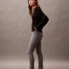 Pantalones ajustados de ponte Pantalones ajustados de ponte