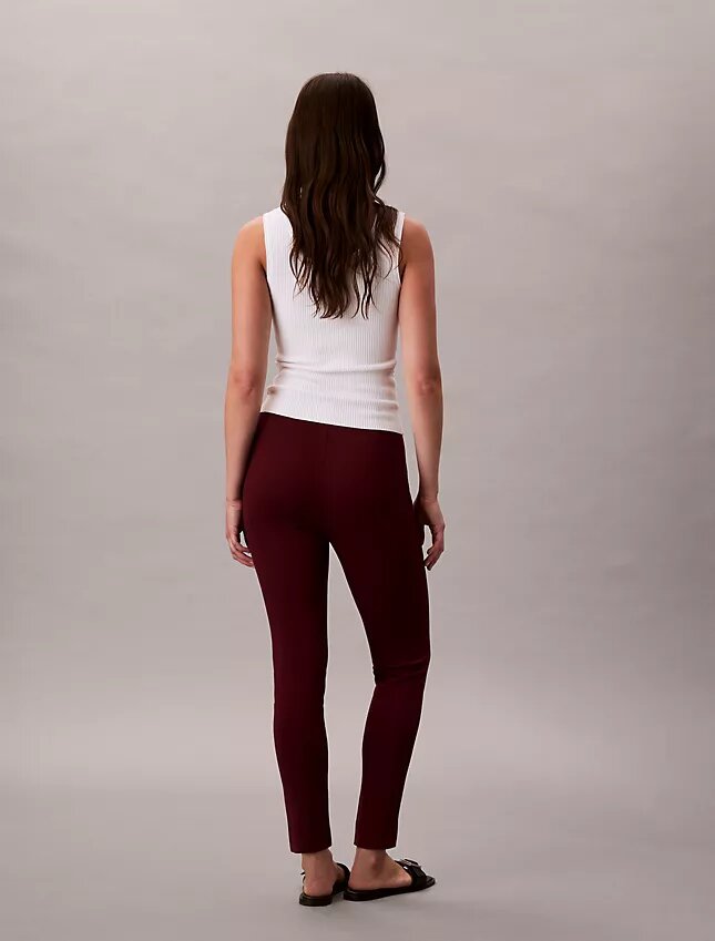 Pantalones ajustados de ponte Pantalones ajustados de ponte
