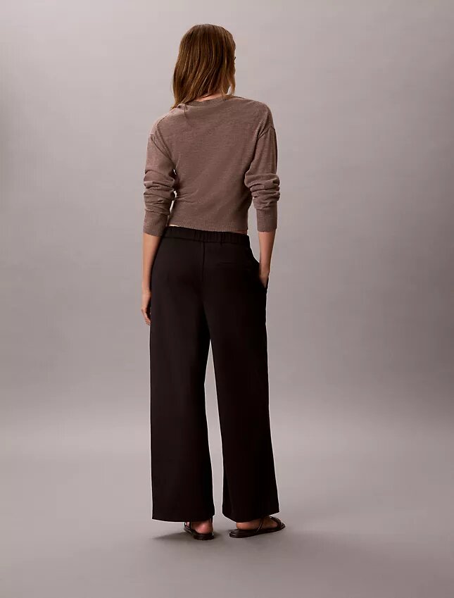 Pantalones anchos de ponte Pantalones anchos de ponte