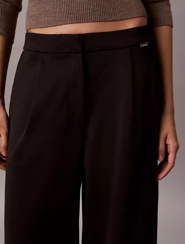 Pantalones anchos de ponte Pantalones anchos de ponte