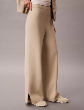 Pantalones anchos de punto holgado