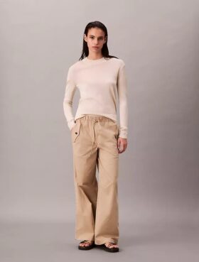 Pantalones cargo de algodón