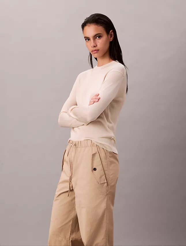 Pantalones cargo de algodón Pantalones cargo de algodón