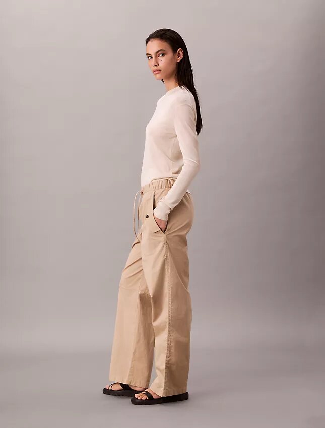 Pantalones cargo de algodón Pantalones cargo de algodón