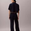 Pantalones cargo de algodón y lyocell sin cremallera