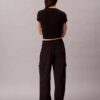 Pantalones cargo de pierna ancha para ir al trabajo Pantalones cargo de pierna ancha para ir al trabajo