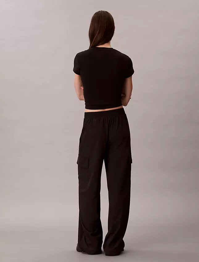 Pantalones cargo de pierna ancha para ir al trabajo Pantalones cargo de pierna ancha para ir al trabajo