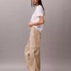 Pantalones cargo de sarga suave Pantalones cargo de sarga suave