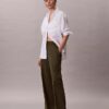 Pantalones cargo de sarga suave Pantalones cargo de sarga suave