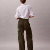 Pantalones cargo de sarga suave Pantalones cargo de sarga suave