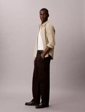 Pantalones cargo rectos de algodón Cotton Stretch estilo años 90