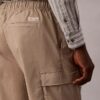 Pantalones cargo rectos de algodón elástico Pantalones cargo rectos de algodón elástico