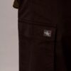 Pantalones cargo rectos de algodón elástico Pantalones cargo rectos de algodón elástico