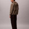 Pantalones cargo rectos de algodón elástico Pantalones cargo rectos de algodón elástico