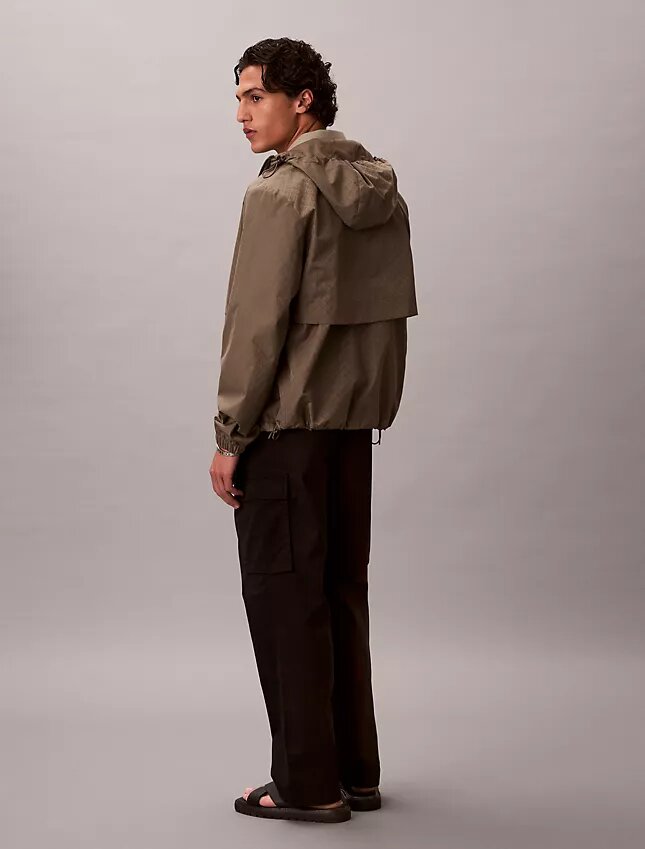 Pantalones cargo rectos de algodón elástico Pantalones cargo rectos de algodón elástico