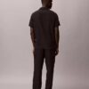 Pantalones cargo rectos holgados de lino y algodón