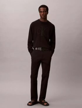 Pantalones chinos ajustados de algodón Pantalones chinos ajustados de algodón
