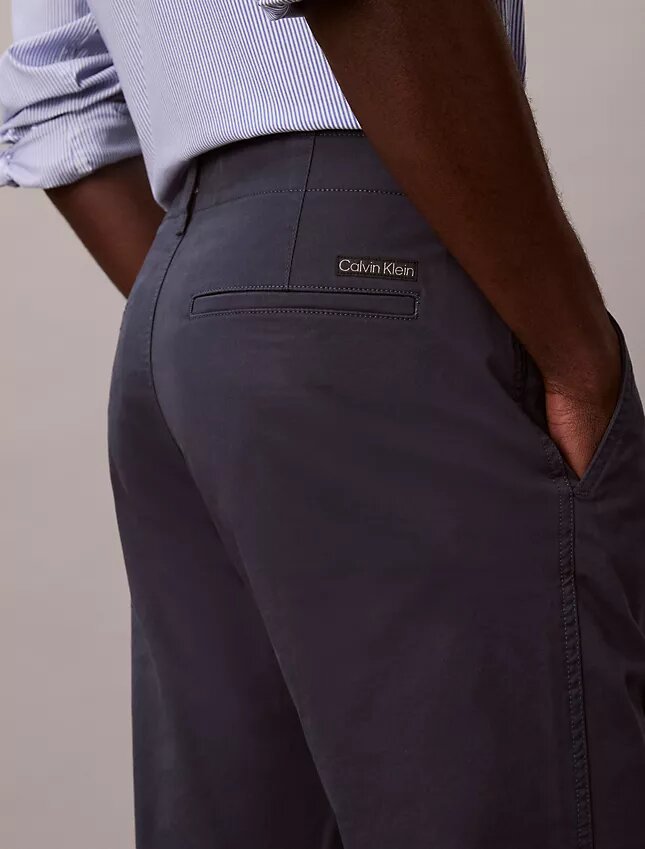Pantalones chinos ajustados de algodón Pantalones chinos ajustados de algodón