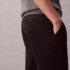 Pantalones chinos ajustados de satén de algodón Pantalones chinos ajustados de satén de algodón