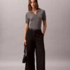 Pantalones chinos cortos de pierna ancha Pantalones chinos cortos de pierna ancha