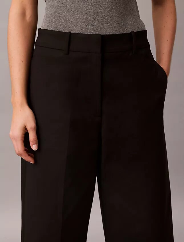 Pantalones chinos cortos de pierna ancha Pantalones chinos cortos de pierna ancha
