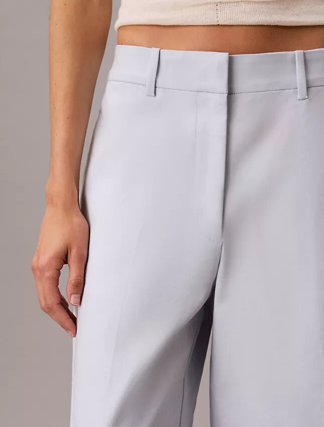 Pantalones chinos cortos de pierna ancha Pantalones chinos cortos de pierna ancha