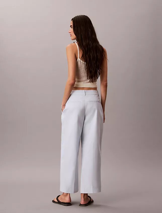 Pantalones chinos cortos de pierna ancha Pantalones chinos cortos de pierna ancha