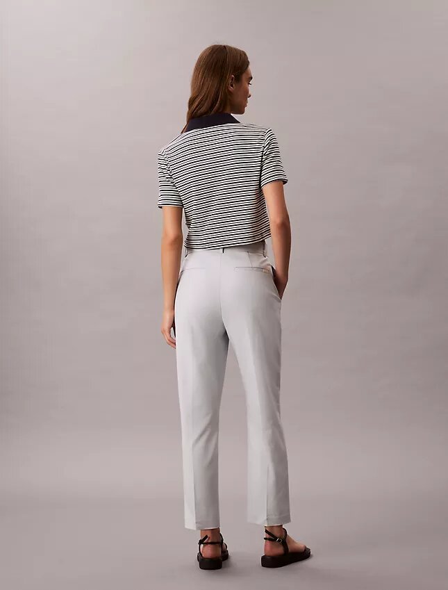Pantalones chinos de algodón Cotton Stretch de corte recto Pantalones chinos de algodón Cotton Stretch de corte recto