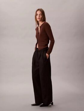 Pantalones chinos de pierna ancha ajustables